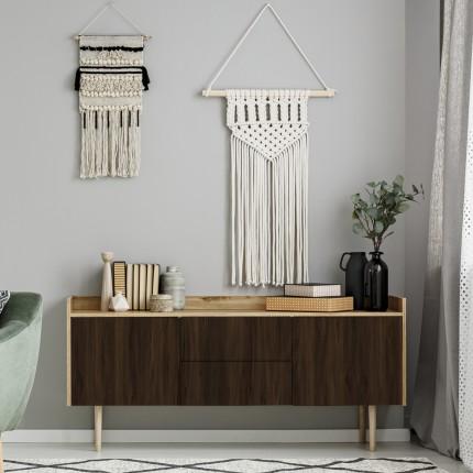 Choco Walnut Wood Laminate 8x4 ft Texture 1 mm - 1245 ZERO(AXI++)