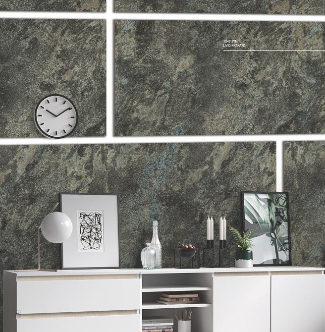 Livid Krakato Marble & Stone Laminate 8x4 ft Texture 1 mm - 1247 STN
