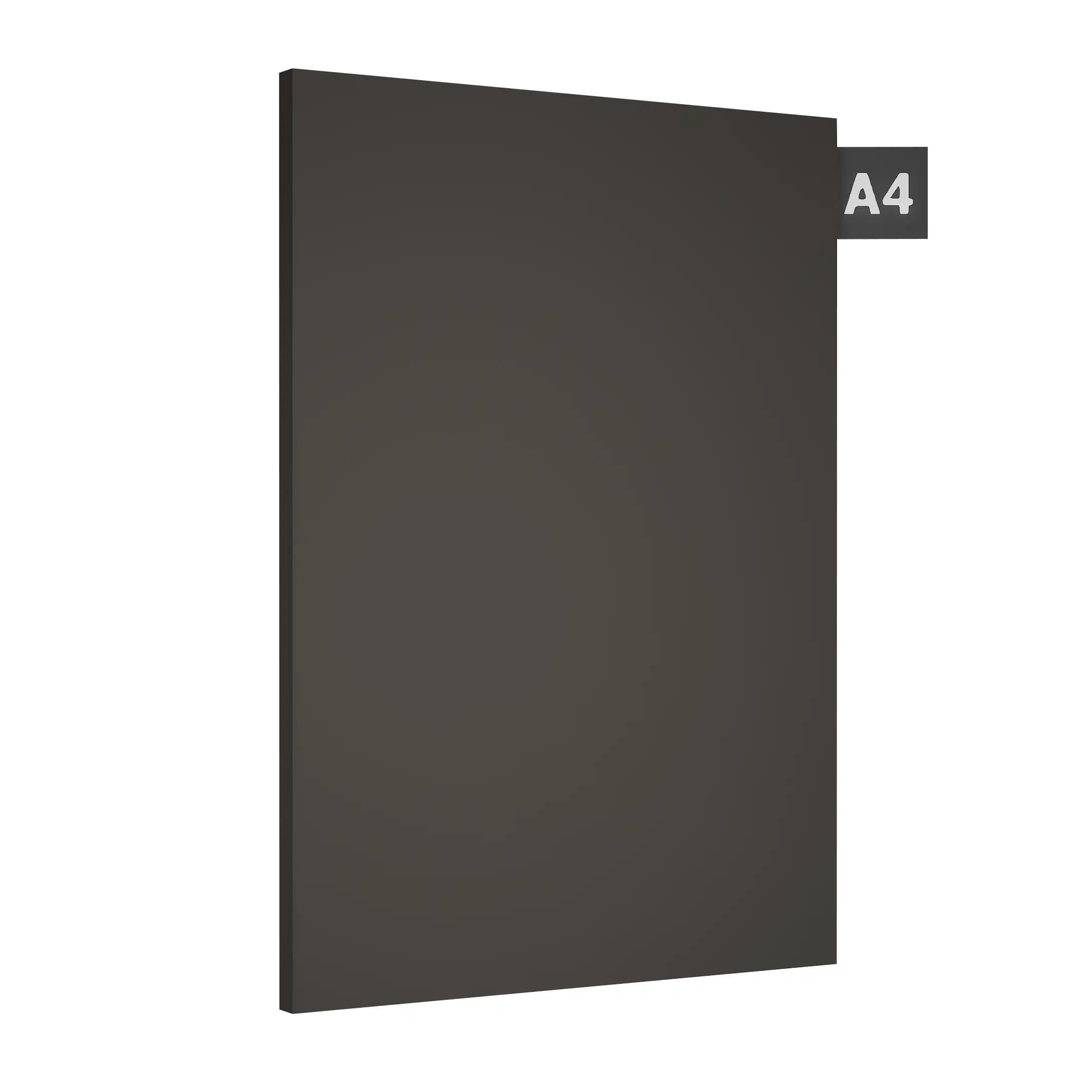 Steel Grey Plain Laminate 8x4 ft High Gloss 1 mm - 125 HG