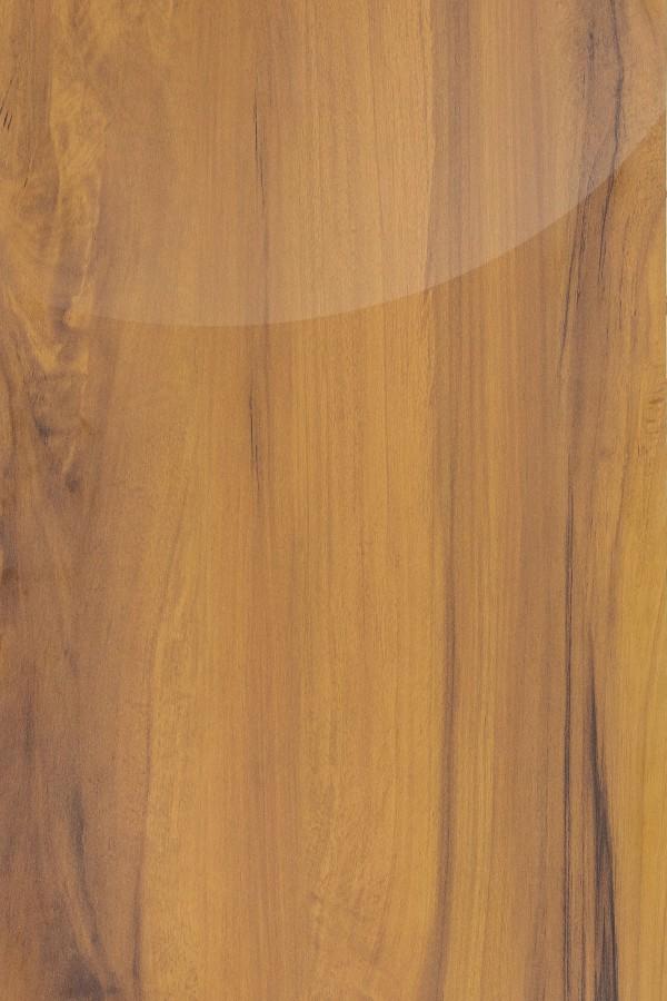 Armano Walnut Wood Laminate 8x4 ft High Gloss 1 mm - 1263 HGL