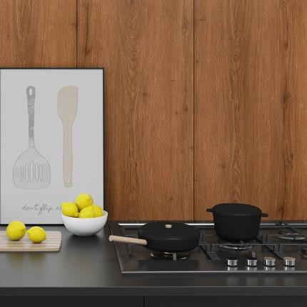 Signfer Teak Wood Laminate 8x4 ft Suede 1 mm - 1271 SF+