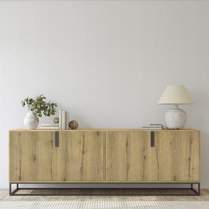 Aesthetic Signifer Teak Wood Laminate 8x4 ft Texture 1 mm - 1272 ATC(AXI++)