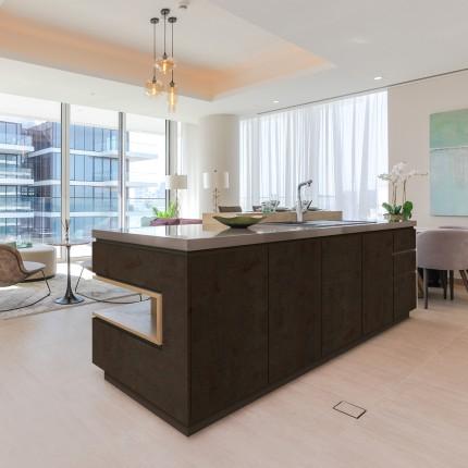 Copper Stone Wood Laminate 8x4 ft High Gloss 1 mm - 1274 HGL(AXI+)