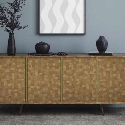 Archwwood Mono Arc Wood Laminate 8x4 ft Texture 1 mm - 1281 ARW(AXI)