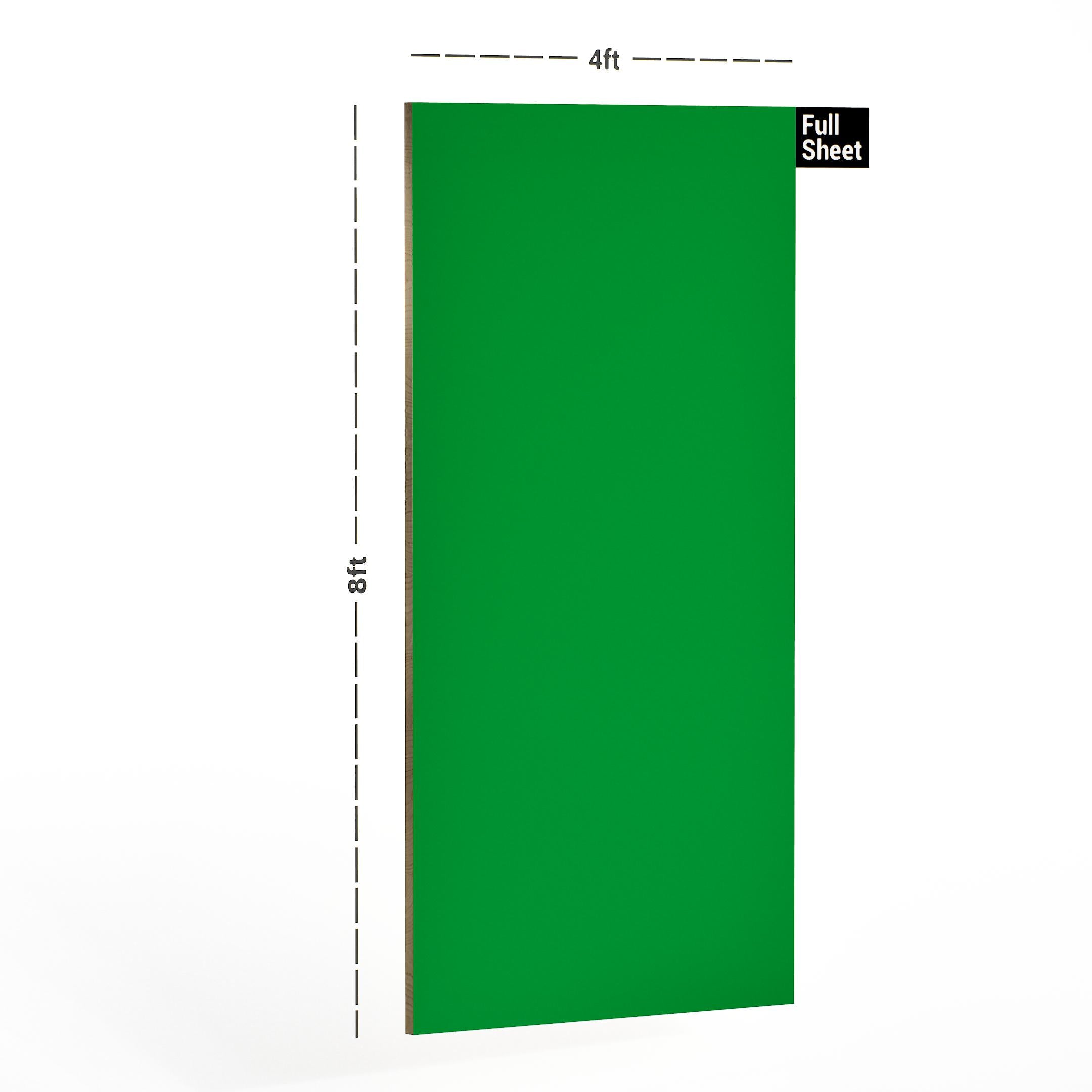 Emerald Plain Laminate 8x4 ft Texture 1 mm - 1288 PU