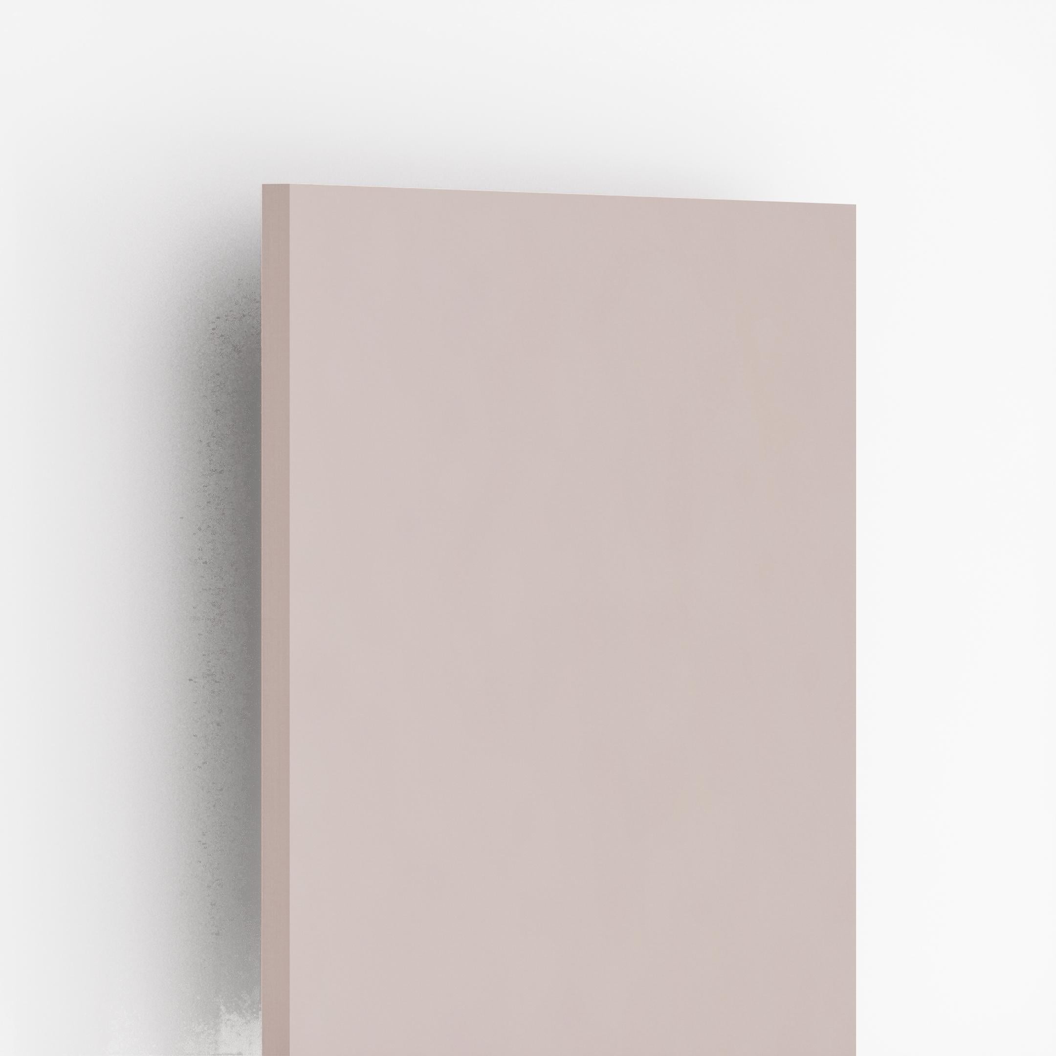 Baby Pink Plain Laminate 8x4 ft Suede 1 mm - 129 SF