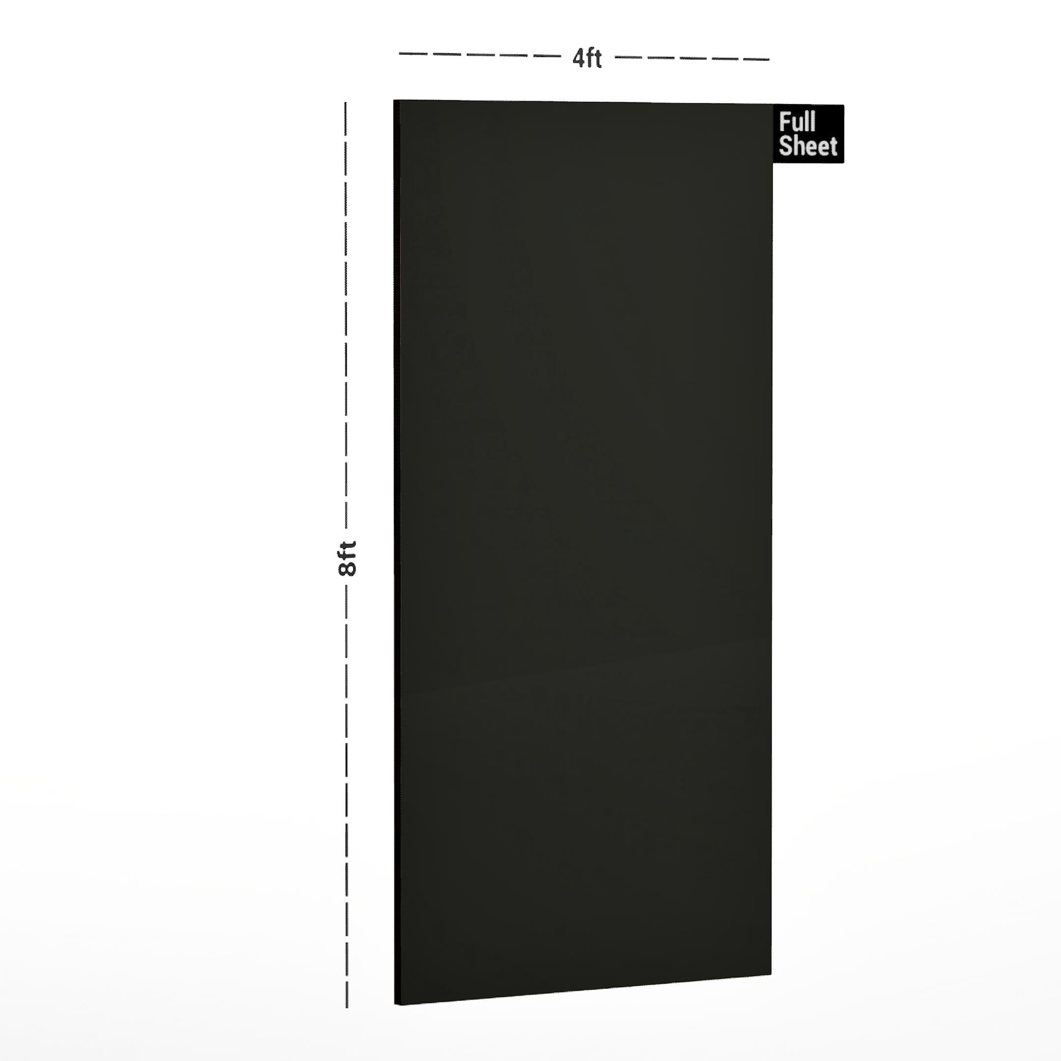Liner Natural Wonders Dark Grey Plain Laminate 8x4 ft High Gloss 0.8 mm - 1319 HG