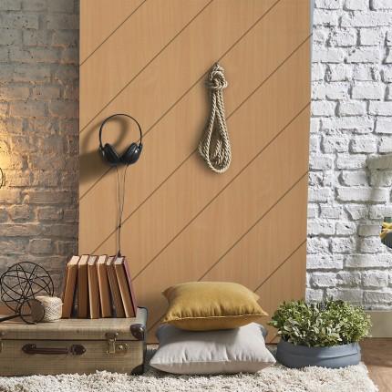 Real Bavarian Beech Wood Laminate 8x4 ft Suede 1 mm - 1325 SF