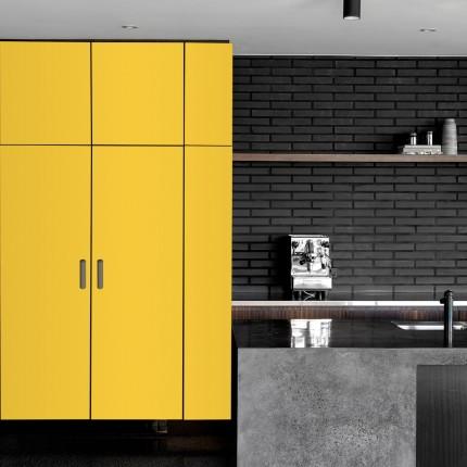 Yellow Plain Laminate 8x4 ft Suede 1 mm - 135 SF