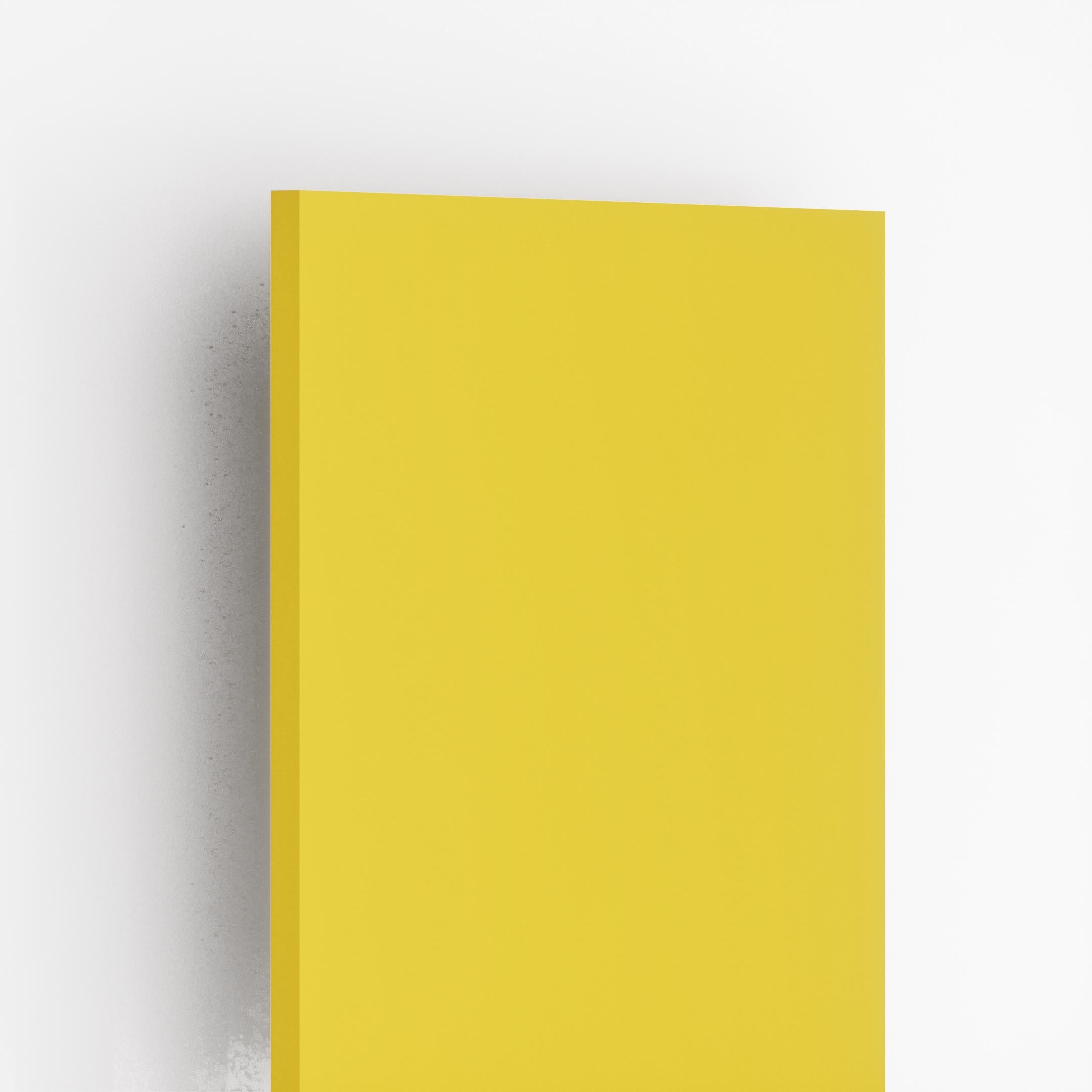 Yellow Plain Laminate 8x4 ft Suede 1 mm - 135 SF