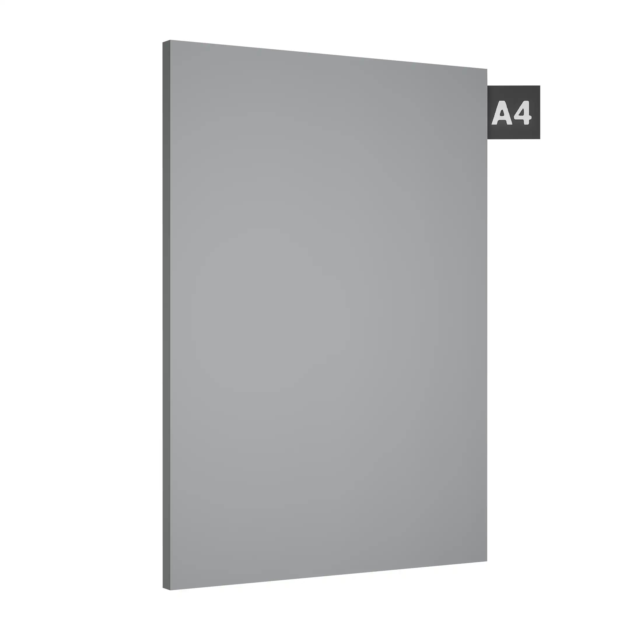AXI Grey Plain Laminate 8x4 ft High Gloss 1 mm - 136 HGL