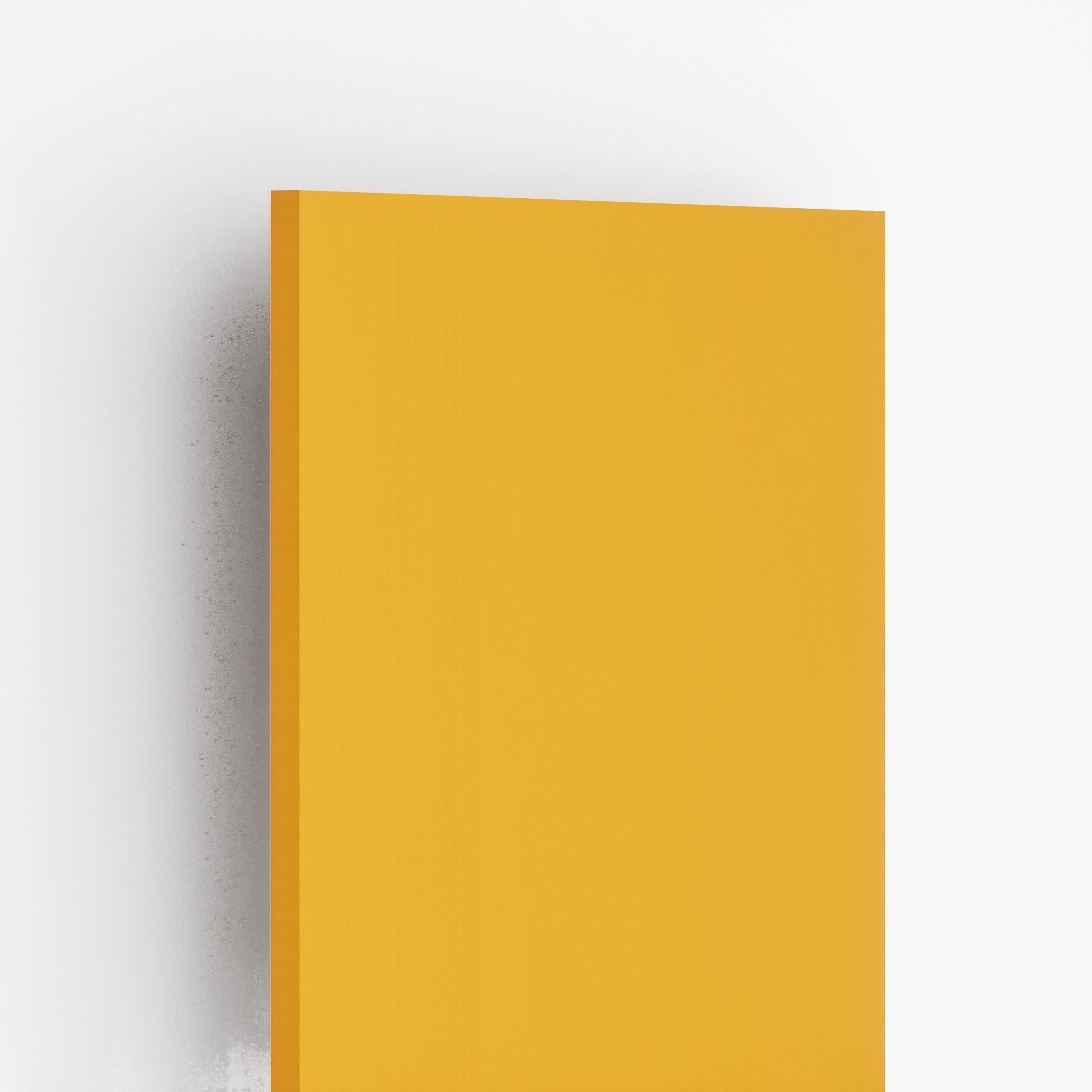 Golden Yellow Plain Laminate 8x4 ft Suede 1 mm - 136 SF