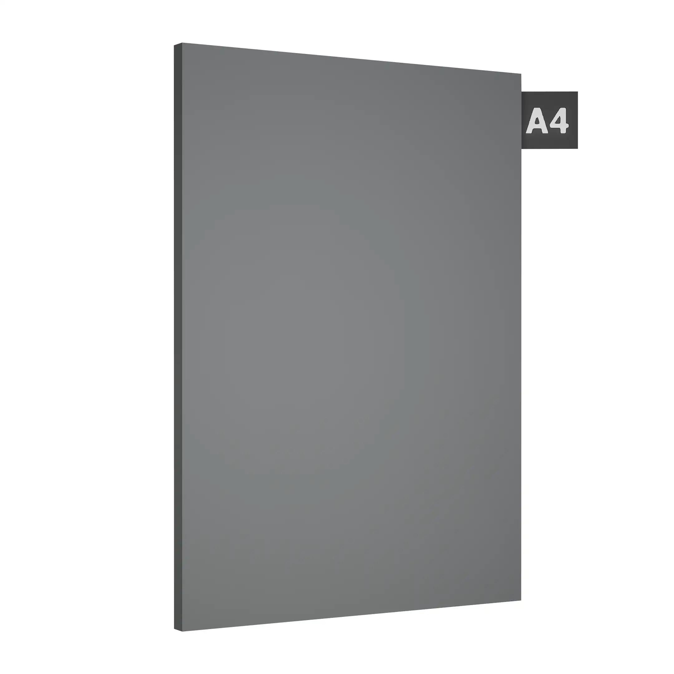 Slate Grey Plain Laminate 8x4 ft Matte 1 mm - 137 MTS
