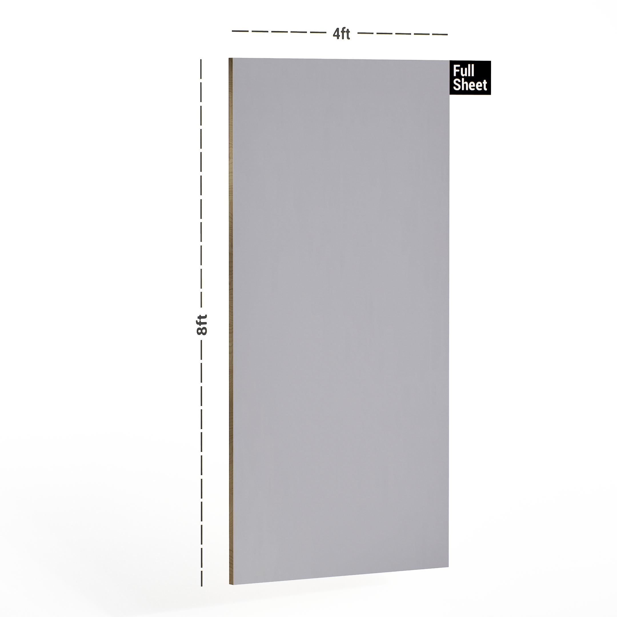 Plain Laminate 8x4 ft 1 mm - 140 Lava