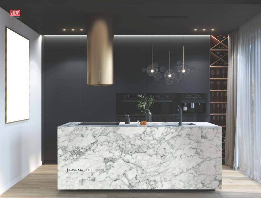 AFP Marble & Stone Laminate 8x4 ft Texture 1 mm - 1445 Nastu