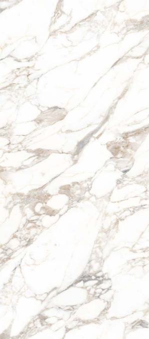 White marble laminate with textured finish and grey veining pattern, resembling natural stone surface with intricate details