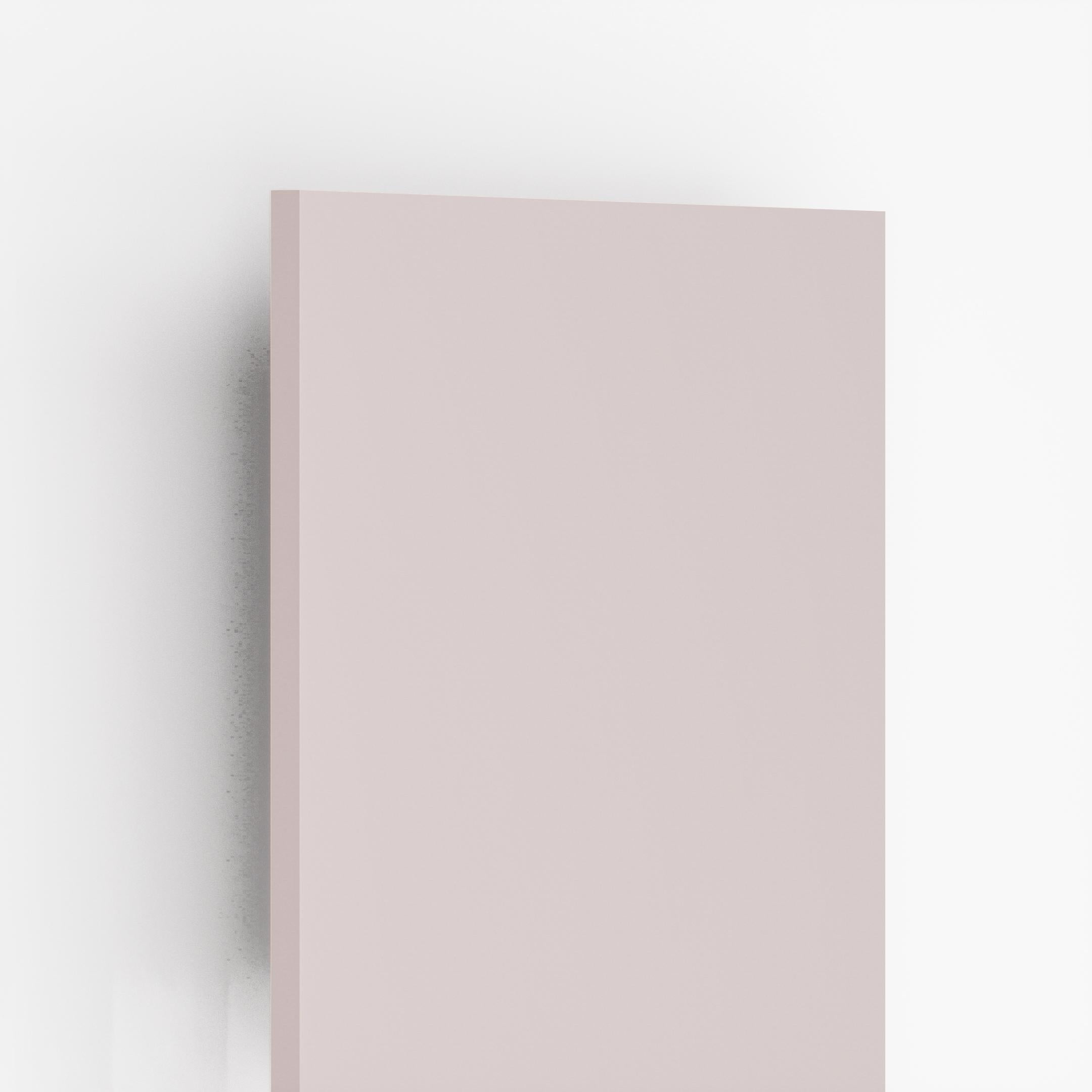 Almond Pink Plain Laminate 8x4 ft Suede 1 mm - 146 SU