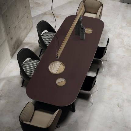 Chocolate Plain Laminate 8x4 ft Texture 1 mm - 147 VT