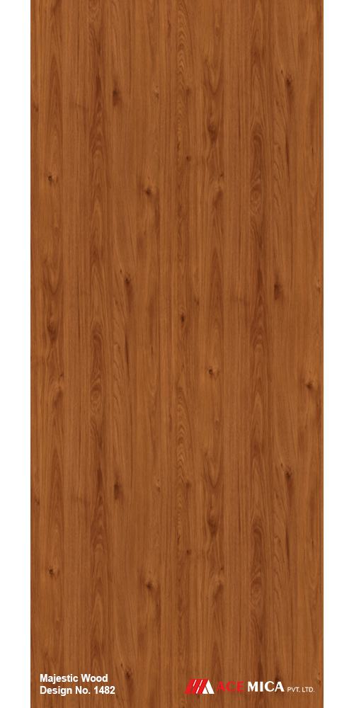 Majestic Wood Laminate 10x4 ft Texture 1 mm - 1482 ZO