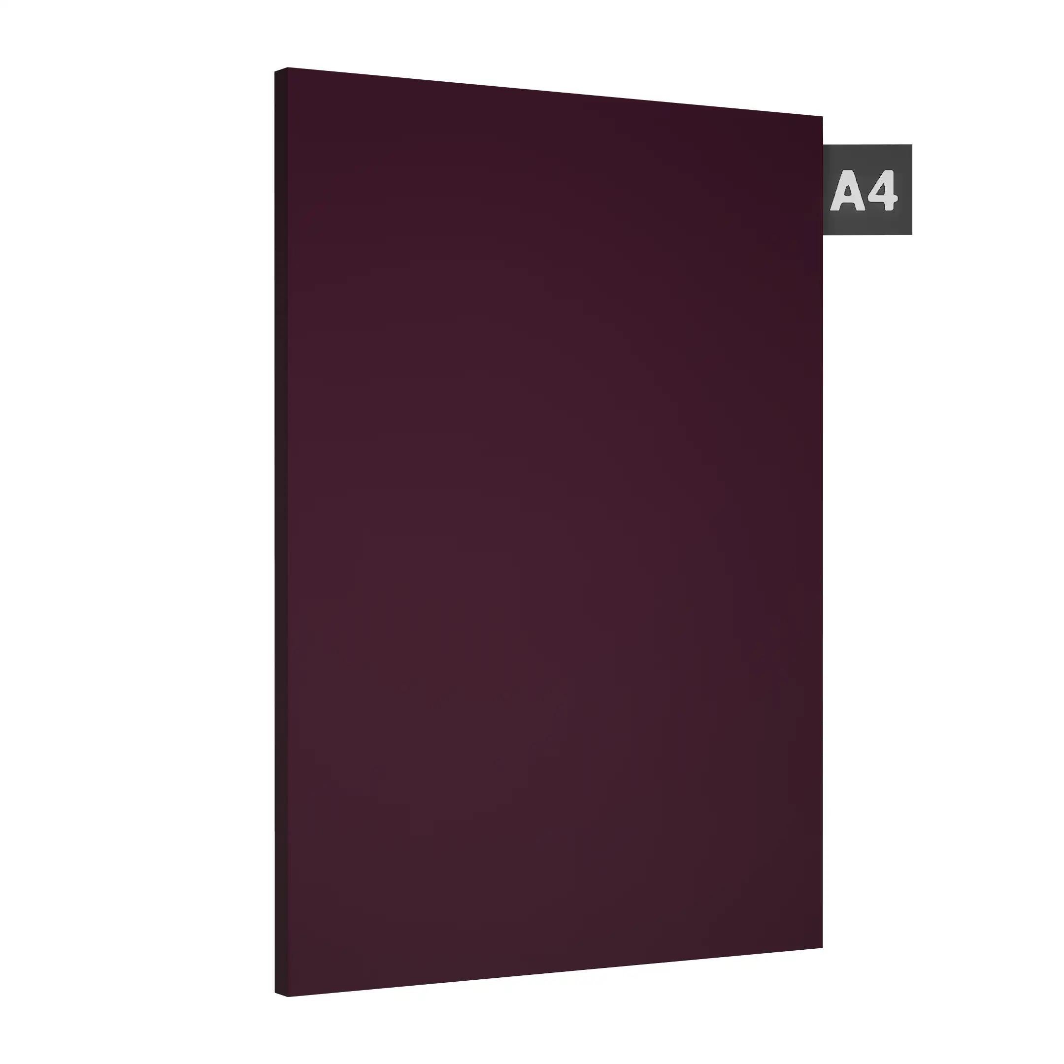 Grape Wine Plain Laminate 8x4 ft High Gloss 1 mm - 148 HGL