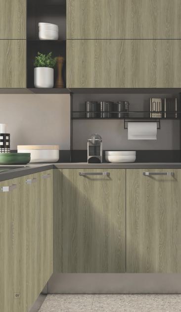 Ivory Willowood Wood Laminate 8x4 ft Texture 1 mm - 1499 VNR