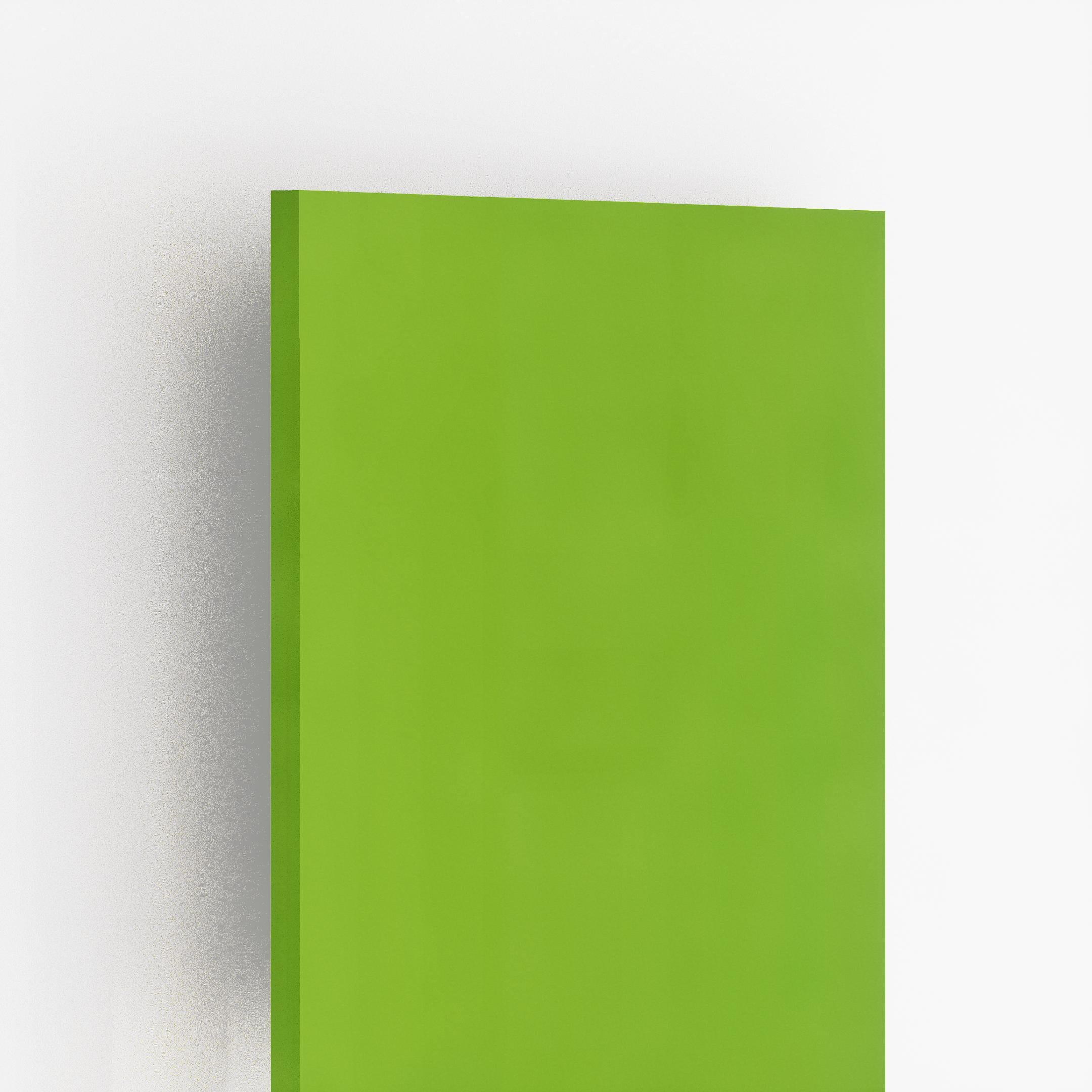 3 Mica Hanger Super Green Plain Laminate 8x4 ft High Gloss 1 mm - 1507 SHG