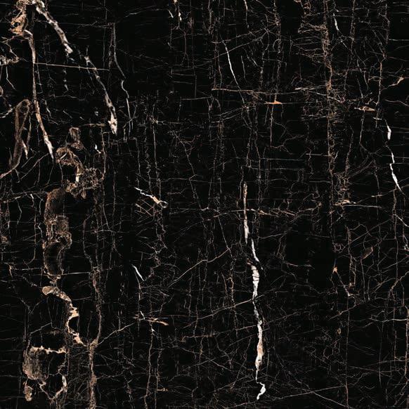 Black Paladina Marble & Stone Laminate 8x4 ft Glossy 0.8 mm - 1545 GL