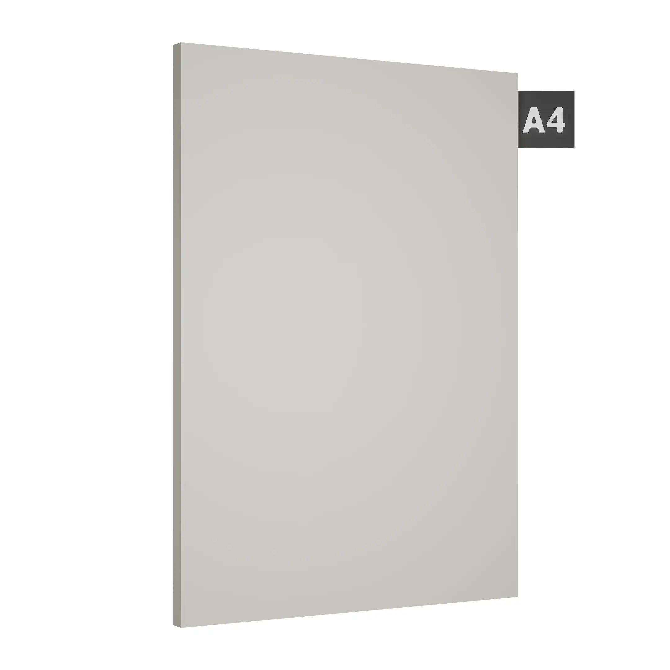Cera White Plain Laminate 8x4 ft Metallic 1 mm - 154 HGL-MTLC