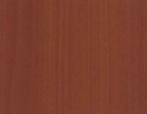 Brown wood grain laminate with suede finish and wood texture visible in detailed close-up view