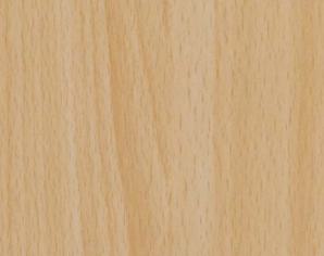 Brown wood grain laminate with suede finish and visible texture, displaying a natural wood pattern and subtle sheen.