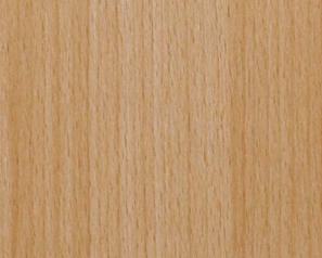 Brown wood grain laminate with suede finish, showing wood texture and vertical grain pattern.