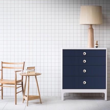 Navy Blue Plain Laminate 8x4 ft Suede 1 mm - 159 SF