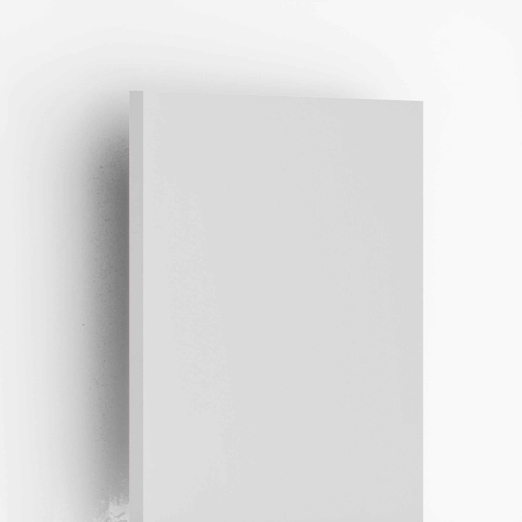 Super White Plain Laminate 8x4 ft Matte 0.8 mm - 160 TM