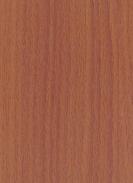 Brown wood grain laminate with suede finish and visible texture, showcasing a wood pattern with subtle sheen and grain