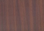 Brown wood grain laminate with suede finish and vertical wood pattern texture