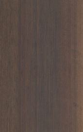 Brown wood grain laminate with suede finish, showing wood texture and vertical grain pattern.