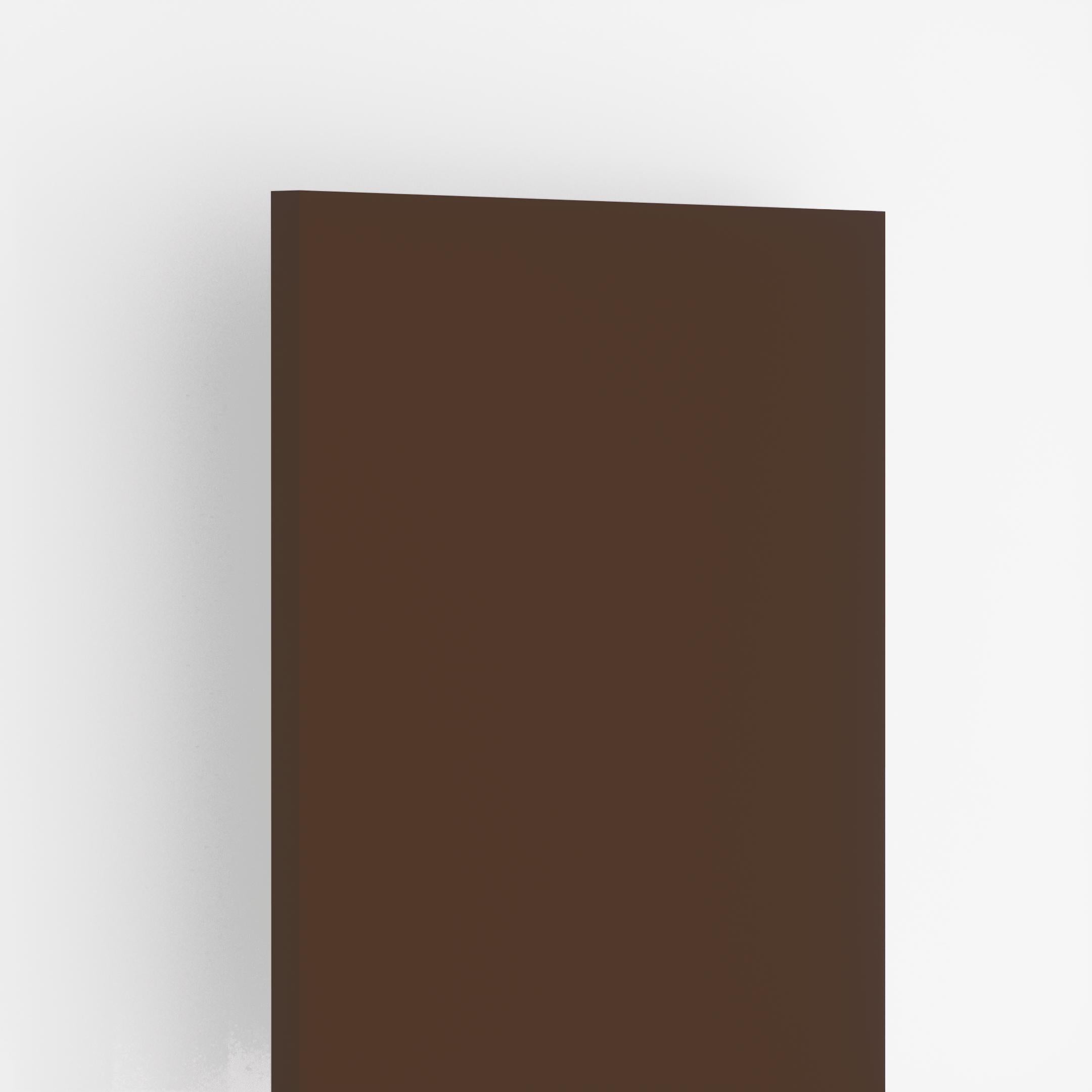 Best Laminates PR Mettallic Copper 8x4 ft High Gloss plain colors laminates Brown 1652_HG