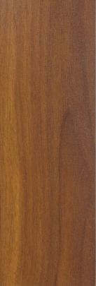 Brown wood grain laminate with textured finish and visible wood knots and grain pattern.