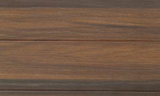 Brown wood grain laminate with textured finish showing horizontal grain pattern and varied tone wood appearance.