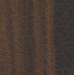 Brown wood grain laminate with textured finish and visible wood pattern, showing natural wood appearance and slight sheen