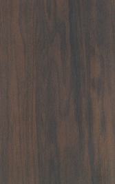Brown wood grain laminate with suede finish and visible texture, showcasing a wood pattern with dark brown vertical lines.