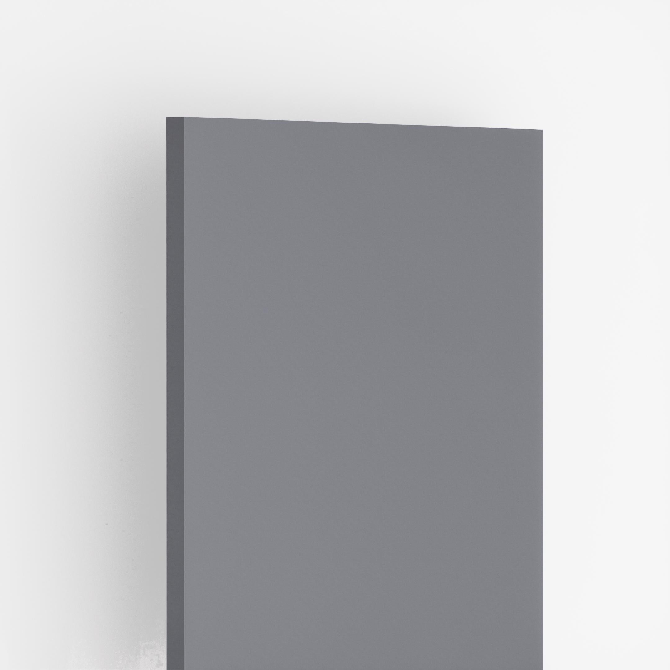 Smoke Grey Plain Laminate 8x4 ft High Gloss 1 mm - 169 HG