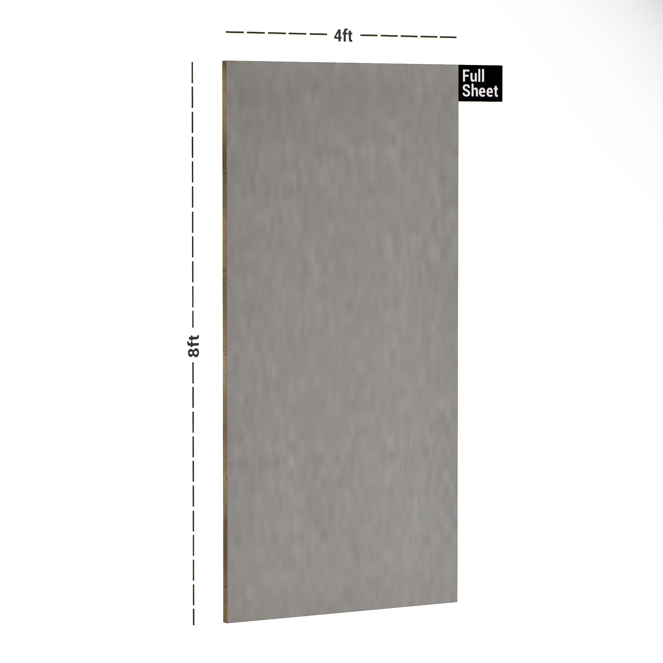 Smoke Grey Plain Laminate 8x4 ft 1 mm - 169 PU