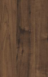 Brown wood grain laminate with suede finish and visible wood texture and pattern, displaying natural wood appearance and