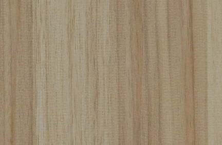 Brown wood grain laminate with textured finish and vertical wood pattern, showing subtle grain details and beige undertones.