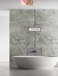 Nile Grey Marble & Stone Laminate 8x4 ft Glossy 0.8 mm - 1712 HG