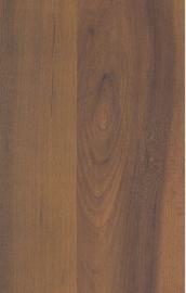 Brown wood grain laminate with suede finish and visible texture and knots