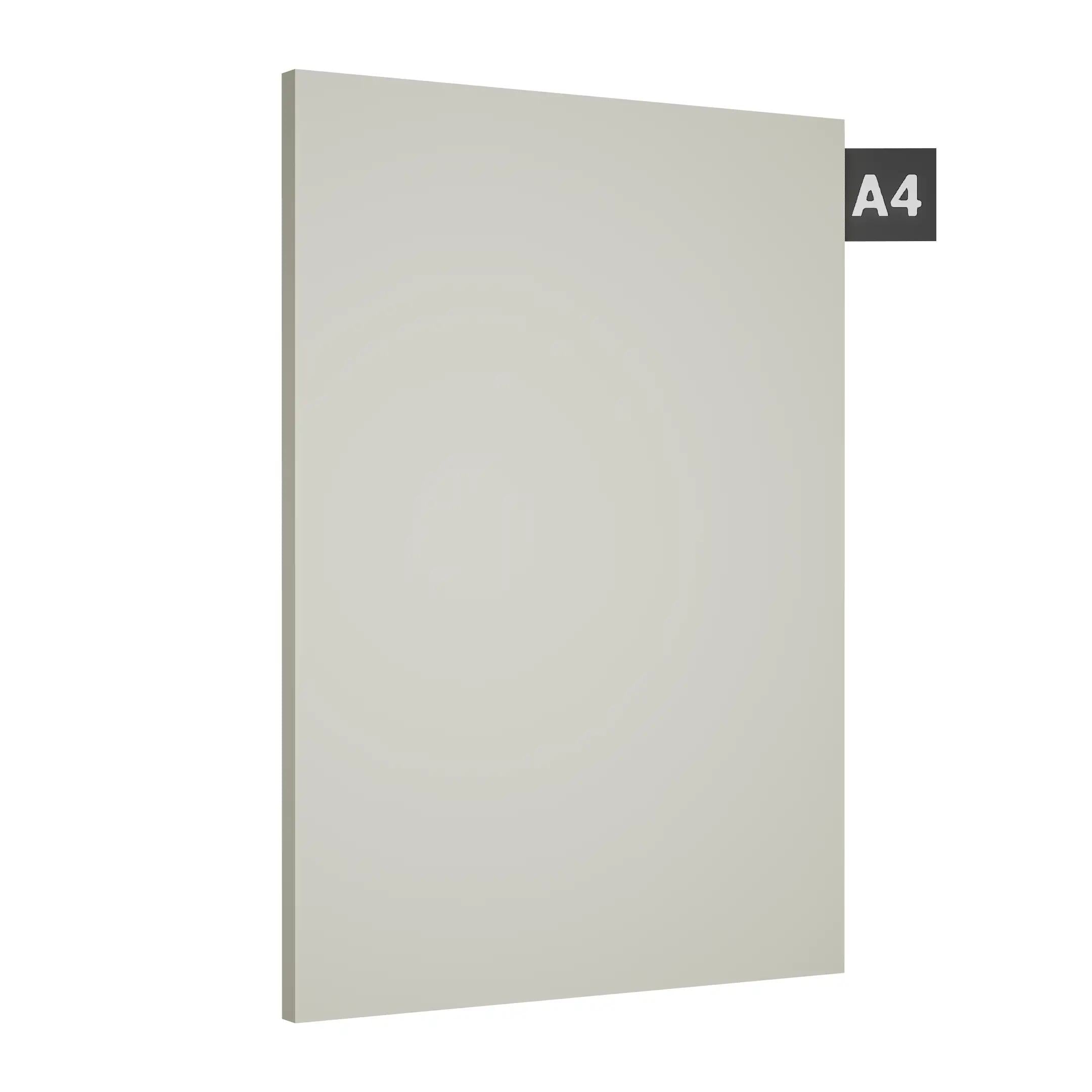 GLTR AXI + Off White Plain Laminate 8x4 ft High Gloss 1 mm - 171 HGL