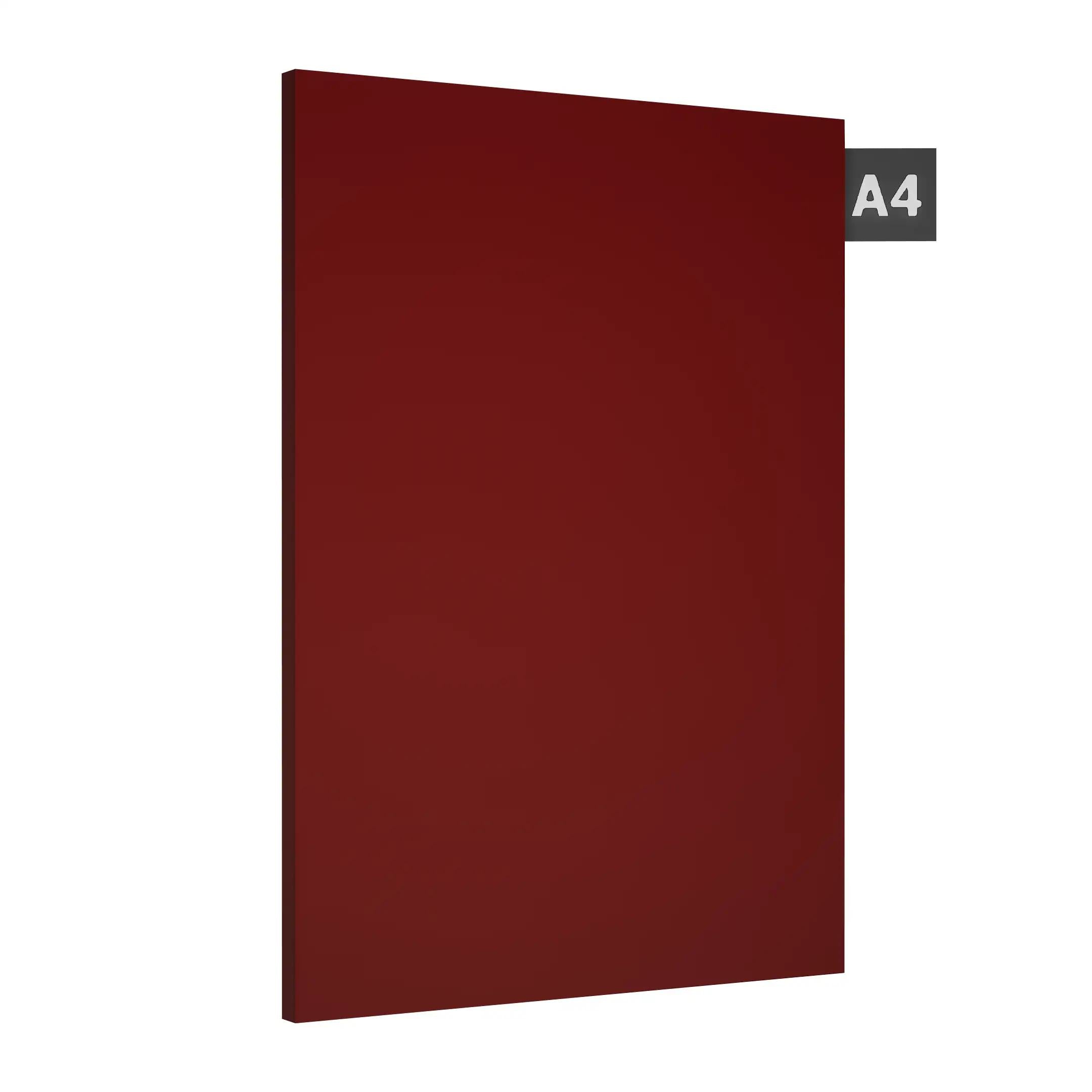 GLTR AXI + Brick Red Plain Laminate 8x4 ft High Gloss 1 mm - 172 HGL