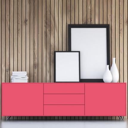 Rose Pink Plain Laminate 8x4 ft High Gloss 1 mm - 172 SMR